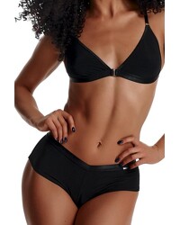 BH mit Vorderverschluss und Panty aus weichem, dehnbarem Stoff - vergleichen und günstig kaufen